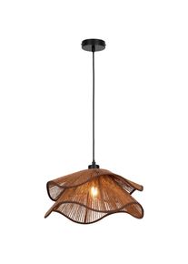 Collet's Monde H&auml;ngeleuchte , Braun , Metall, Papier , Kreise , Blume , 120 cm , RoHS, CE , Lampen & Leuchten, Innenbeleuchtung, H&auml;ngelampen, Pendelleuchten