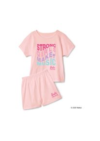 Tchibo - Barbie loves Helene Fischer Kinder-Pyjama - Gr. 110/116 - lila/print