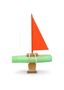 Bausatz Flaschenboot 2.0 Neonorange