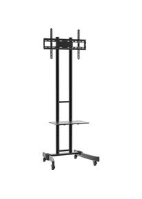 Mid.you Tv-Rack , Schwarz , Metall , rechteckig , 76x174x66 cm , Baby- und Kinderm&ouml;bel, Kinder- & Jugendzimmer, Phonom&ouml;bel