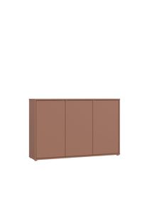 Carryhome Sideboard , Terracotta , Kunststoff , 4 F&auml;cher , 154.2x99.1x34.9 cm , Kleinm&ouml;bel, Kommoden, Sideboards
