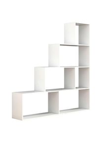 Mid.you Regal , Weiss , Holzwerkstoff , 155x163x29 cm , stehend , Wohnzimmer, Regale, B&uuml;cherregale