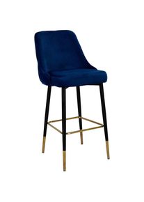 Kayoom Barhocker Mojo 100 Textil Blau