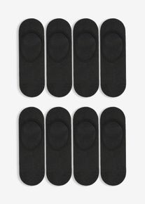 F&uuml;&szlig;linge mit k&uuml;hlendem Material (8er Pack) in schwarz, Gr&ouml;sse 43-46, bonprix