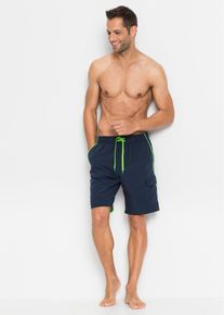 Badeshorts mit seitlicher Tasche in blau, Gr&ouml;sse 52/54 (L), bonprix