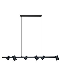 H&auml;ngeleuchte Lb-731/6l Bk_snow 6 115/45/150 cm