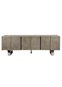 Lowboard Lowboard Smoked Grey massiv Akazie Grau