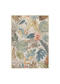 Flachwebeteppich Bl&auml;tter 2 Multicolor Ca. 160x230cm 160/230 cm