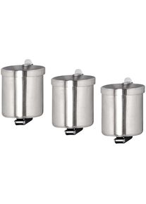 Wandascher, Edelstahl, VE 3 Stk, Volumen 0,6 l