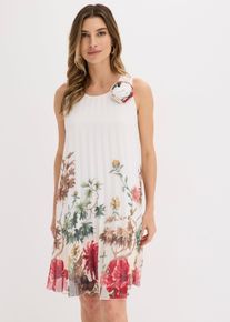 Minikleid in weiss, Gr&ouml;sse 42, bonprix