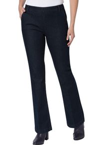 Damen Jeans mit seitlichen Reissverschl&uuml;ssen dark blue