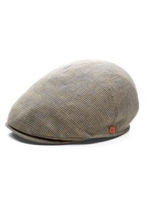 Mayser Herren-Leinenkappe Taupe 62