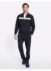 Witt Herren Freizeithose mit Kontraststreifen, marine, Gr&ouml;&szlig;e 60/62, 60% Baumwolle, 40% Polyester