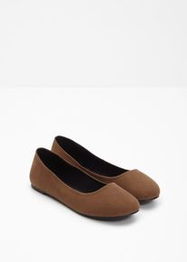 Ballerinas in braun, Gr&ouml;sse 38, bonprix