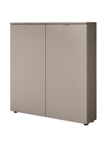Livetastic Schuhschrank , Taupe, Beige, Kaschmir , Holzwerkstoff , 4 F&auml;cher , 100x103x22 cm , stehend , Garderobe, Schuhaufbewahrung, Schuhschr&auml;nke