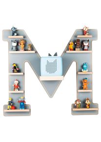 Livetastic Kinderregal , Grau , Holzwerkstoff , 11 F&auml;cher , 60x54x19 cm , erweiterbar, Toniebox und tonies&reg;-Figuren kompatibel , Baby- und Kinderm&ouml;bel, Babyzimmer, Babyzimmerserien