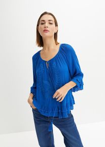 Tunika aus softer Viskose in blau, Gr&ouml;sse 38, bonprix