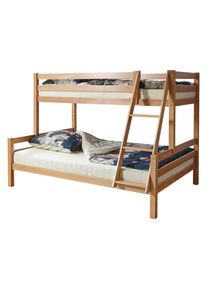 Livetastic Etagenbett , Buchefarben , Holz , Buche , massiv , 140x200 cm , nur f&uuml;r Rollroste geeignet , Baby- und Kinderm&ouml;bel, Kinder- & Jugendzimmer, Kinderbetten, Etagenbetten