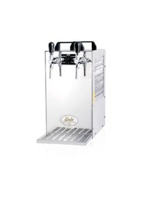 ich-zapfe Zapfanlage, Bierzapfanlage Kontakt 70/K, 2-leitig Trockenk&uuml;hlger&auml;t aus Edelstahl, 90 Liter/h, mit Membranpumpe, Green Line