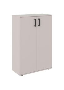 Xora Schuhschrank , Kaschmir , Kunststoff , 5 F&auml;cher , 70x106x33.4 cm , Garderobe, Schuhaufbewahrung, Schuhschr&auml;nke