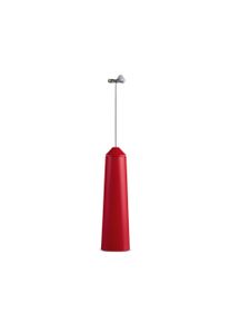Tchibo - Mousseur &agrave; lait &agrave; batterie rechargeable - rouge