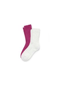 Tchibo - 2 paires de chaussettes moelleuses avec fil &agrave; effet - taille: 39-42