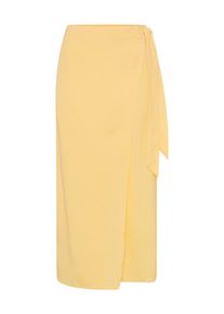 Lscn By Lascana Wickelrock Damen Gr&ouml;&szlig;e 34 gelb / puder