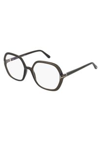 Blaulichtfilterbrille Tom Ford FT5814-B | Damen | Fassung: Geometrisch Gr&uuml;n Gl&auml;nzend