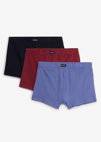 Boxershorts eng (3er Pack) in schwarz, Gr&ouml;sse 6 (L), 95% Baumwolle, bonprix