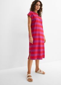 Jerseykleid aus Interlock in rot, Gr&ouml;sse 36/38 (S), 100% Baumwolle, bonprix