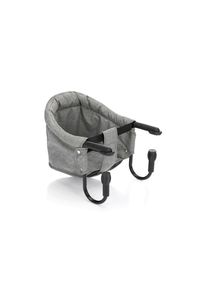 My Baby Lou Tischsitz , Hellgrau , Textil , F&uuml;llung: Polyester , 38x28.5x58.5 cm , SGS-gepr&uuml;ft , rutschfeste Gummiauflagen, Sicherheitsgurt, flach zusammenfaltbar , Baby- und Kinderm&ouml;bel, Babyzimmer, Hochstuhl