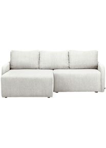CARRYHOME Ecksofa , Naturfarben , Kunststoff , F&uuml;llung: Schaumstoff, Silikon , seitenverkehrt montierbar, L-Form , 217x146 cm , FSC , Stoffauswahl, Liegefunktion, R&uuml;cken echt , Wohnzimmer, Sofas & Couches, Wohnlandschaften, Ecksofas