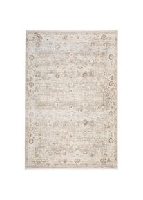 Dieter Knoll Collection Dieter Knoll Vintage-Teppich , Beige , Textil , Vintage , rechteckig , 80x150 cm , ISO 9001, Bsci, Oeko-Tex&reg; Standard 100, Made in Turkey , f&uuml;r Fussbodenheizung geeignet, In verschiedenen Gr&ouml;ssen erh&auml;ltlich, pflegeleicht, leicht zusammenrollbar , Teppiche & B&ouml;den, Teppich, Vintageteppich