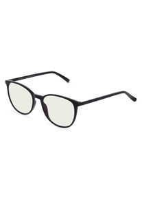 Blaulichtfilterbrille Fielmann ABC 064 BL | Damen | Fassung: Oval Schwarz Gl&auml;nzend