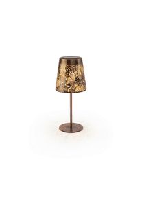 STT Solarleuchte , Bronzefarben , Metall , 30 cm , Lampen & Leuchten, Aussenbeleuchtung, Solarleuchten