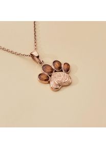 Holzkern Kindred Halskette Damen Ros&eacute; und Koa