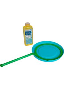 alldoro Riesen Seifenblasen Set XXL Seifenblasenring 3 teilig 280 ml - Spielsachen