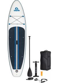 Camptime Naos 10.0 Aufblasbares Stand Up Paddle / SUP-Board Set inkl. Rucksack, Paddel und Luftpumpe - SUPs, Kajaks & Schlauchboote