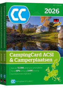 ACSI Stellplatzf&uuml;hrer 2026 mit CampingCard Erm&auml;&szlig;igungskarte niederl&auml;ndisch - Campingf&uuml;hrer