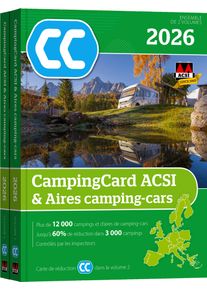 ACSI Stellplatzf&uuml;hrer 2026 mit CampingCard Erm&auml;&szlig;igungskarte franz&ouml;sisch - Campingf&uuml;hrer