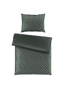 Dieter Knoll Collection Dieter Knoll Bettw&auml;scheset , Gr&uuml;n , Textil , Abstraktes , 160x210 cm , Textiles Vertrauen - Oeko-Tex&reg; , atmungsaktiv, schadstoffgepr&uuml;ft , Heimtextilien, Bettw&auml;sche, Bettw&auml;sche, Satin Bettw&auml;sche