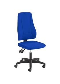 Prosedia B&uuml;rostuhl YOUNICO PLUS 3, Permanentkontakt, ohne Armlehnen, hohe 3D-R&uuml;ckenlehne, blau