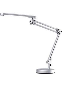 HANSA Tischleuchte, Standfuss, silber