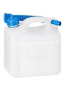 H&uuml;nersdorff Wasserkanister ECO 5 L mit Rohr, HD-PE