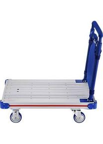 Aluminium-Plattformwagen, faltbar, 150 kg Tragf&auml;higkeit, 8,5 kg Gewicht