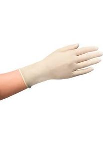 Papstar Einmalhandschuhe Medi-Inn&reg; PS Latex White, f&uuml;r links & rechts, gepudert, nicht steril, Gr&ouml;sse XL, Naturlatex, weiss, 100 St&uuml;ck