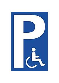 Parkplatzschilder, Behindertenzeichen