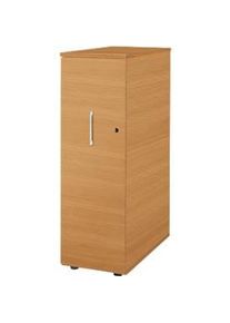 Sch&auml;fer Shop Sch&auml;fer Shop Genius Hochcontainer TETRIS WOOD, 3 Sch&uuml;be + 1 Utensilienauszug, B 424 x T 803 x H 1296 mm, Buche