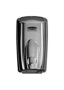 Seifen- & Desinfektionsmittelspender Rubbermaid AutoFoam, sensorgesteuert, 500 ml, L 140 x B 133 x H 253 mm, Kunststoff, schwarz/chrom