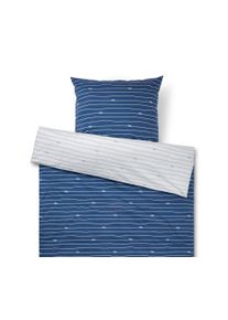 Tchibo - Parure de lit en percale - blau